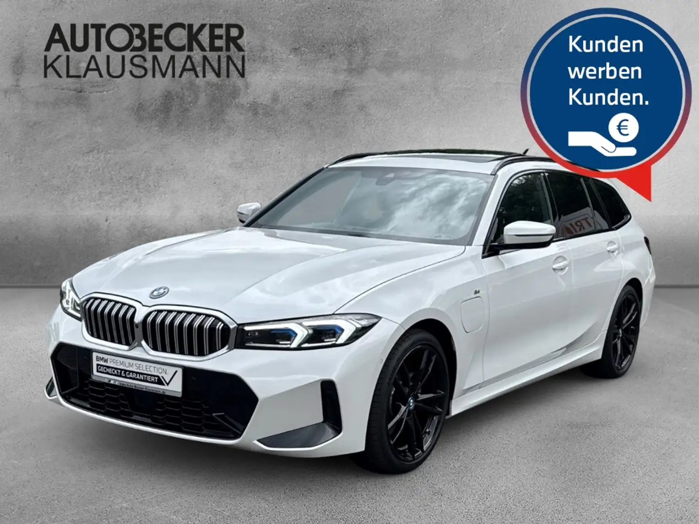 BMW 330 e TOURING M SPORT 19''LC PROF PANO AHK KAMERA  ACC Wit - 1