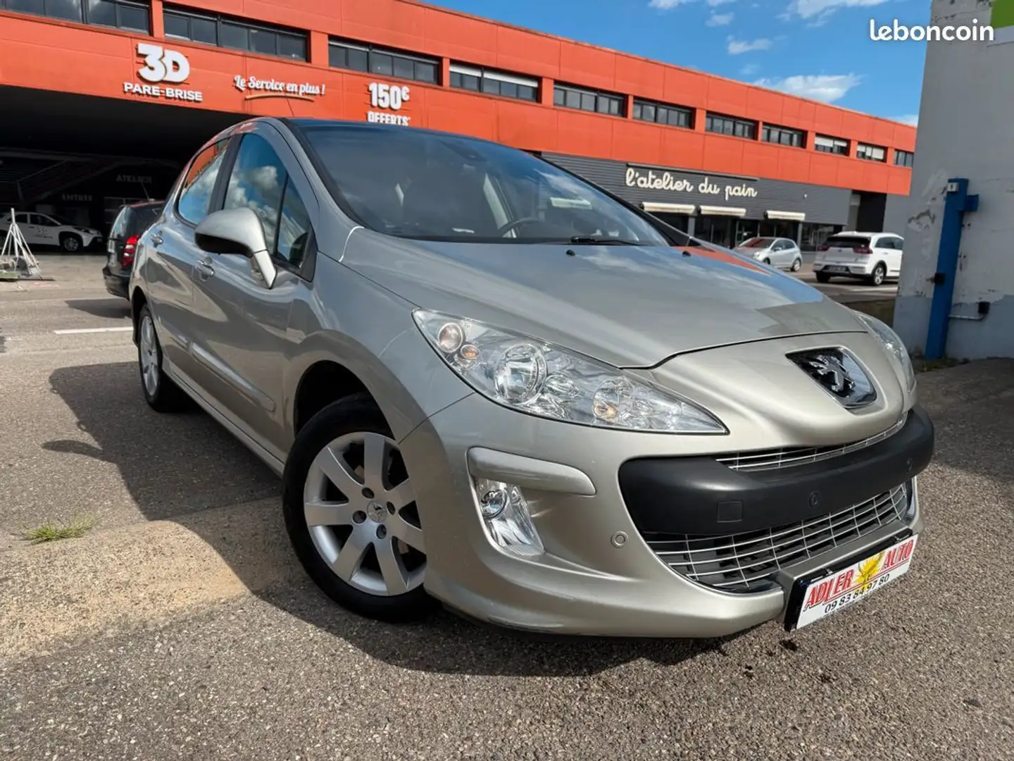 Peugeot 308 1.6 VTi 16v 140 Confort Pack Boite-Auto 5P Gris - 1