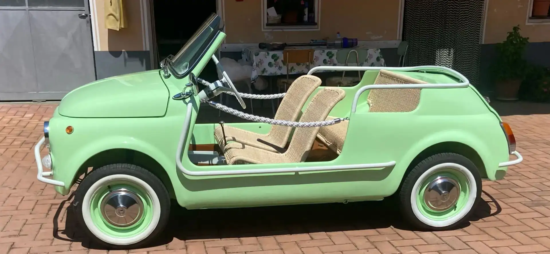 Fiat 500 500 jolly spiaggina Verde - 2