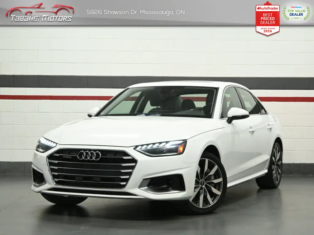 2022 Audi A4 Sedan No Accident Sunroof Heated Seats Lane Assist