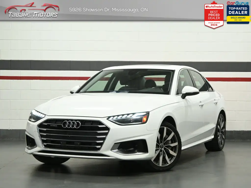 2022 Audi A4 No Accident Sunroof Heated Seats Lane Assist