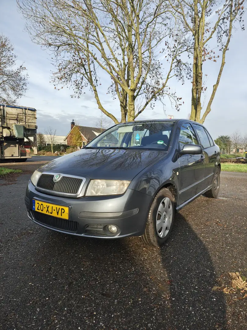 Skoda Fabia 1.4-16V Spirit+ RIJDT SCHAKELT GOED AUTO IS ZO ING Grau - 2