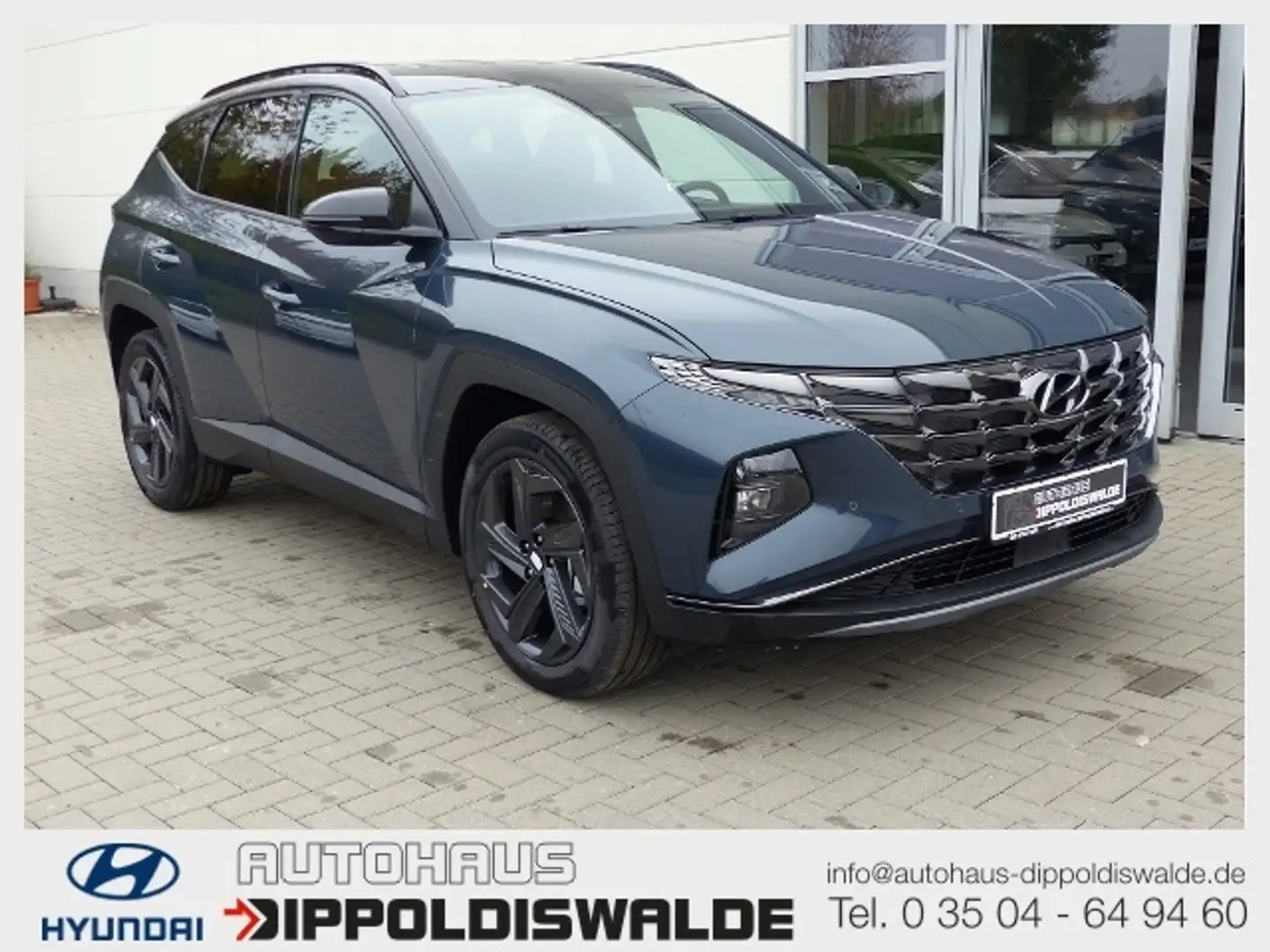Hyundai TUCSON Hybrid 1.6 T-GDI 2WD A/T Advantage, Dachlackierun Blu/Azzurro - 1