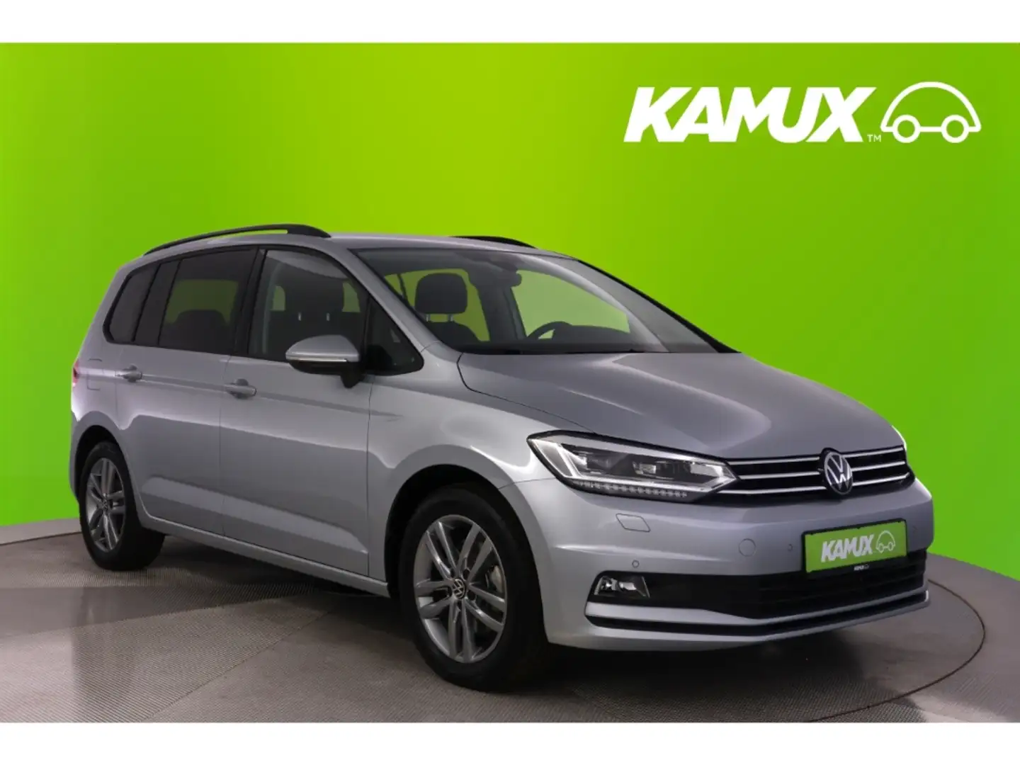 Volkswagen Touran 1.5TSI DSG Comfortline+LED+KAMERA+7-SITZE Zilver - 1
