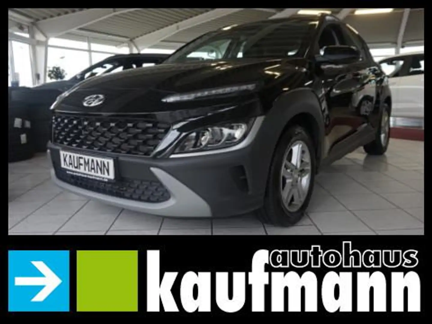 Hyundai KONA KONA 1,0 T-GDI NAVI KRELL  LED KAMERA APP PDC SHZ Schwarz - 1
