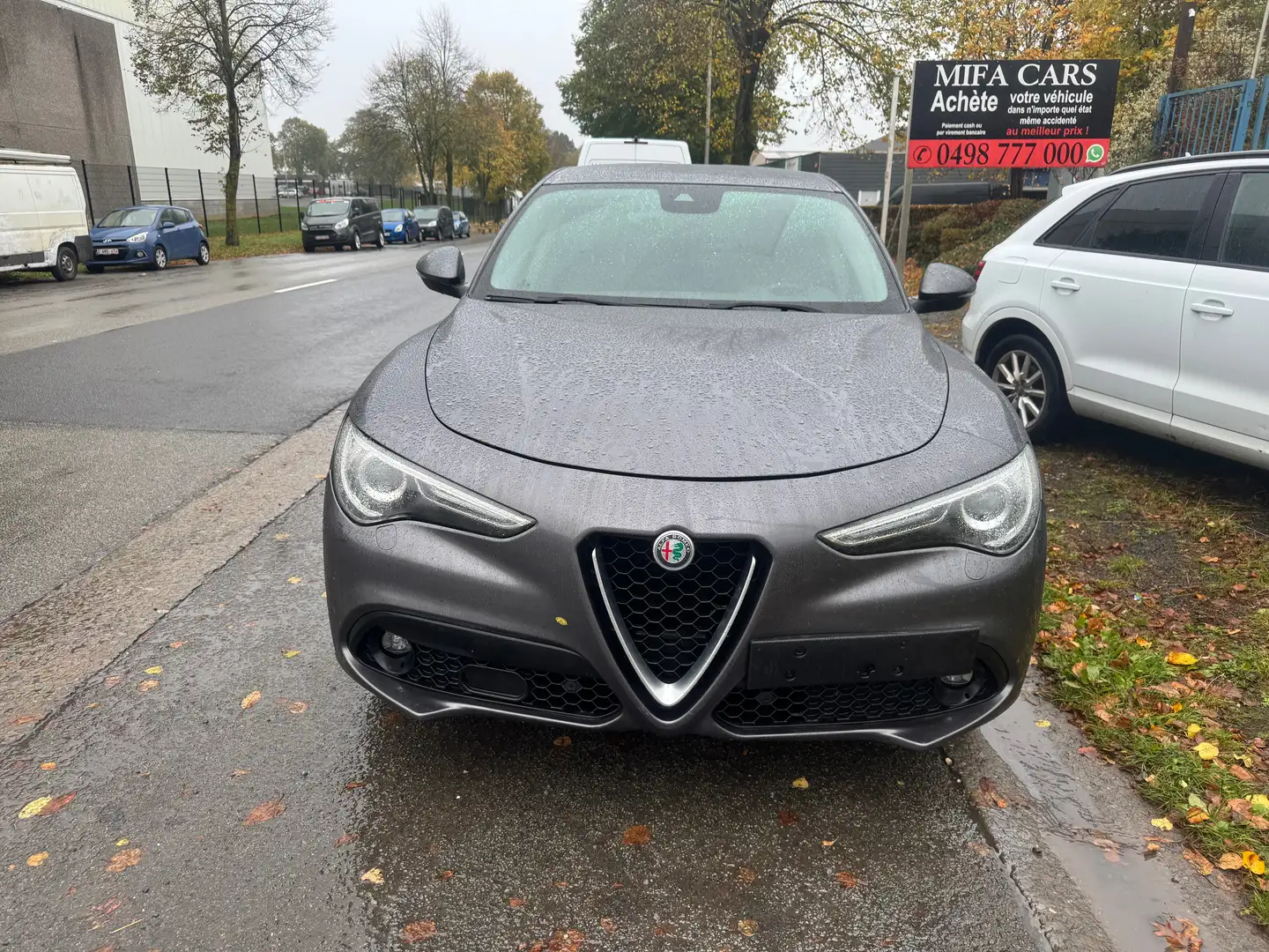 Alfa Romeo Stelvio Stelvio 2.2 JTD Super Gris - 1