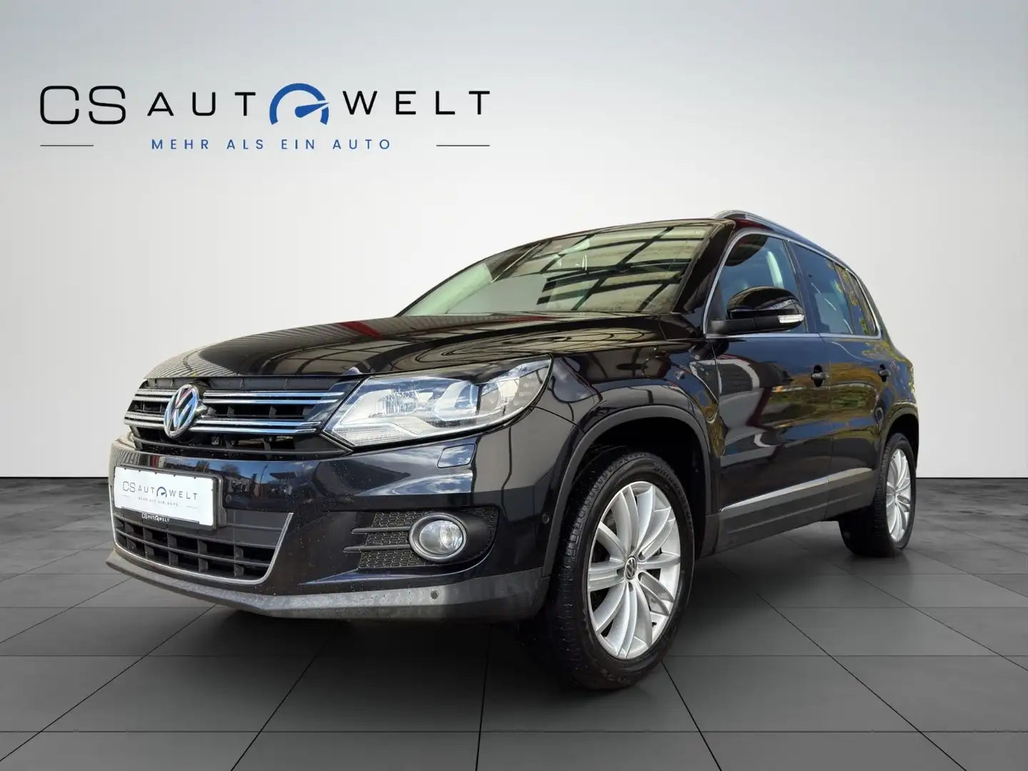 Volkswagen Tiguan 2.0 TDI 4Mo. PANO/LEDER/KAMERA/XENON/AHK Schwarz - 1