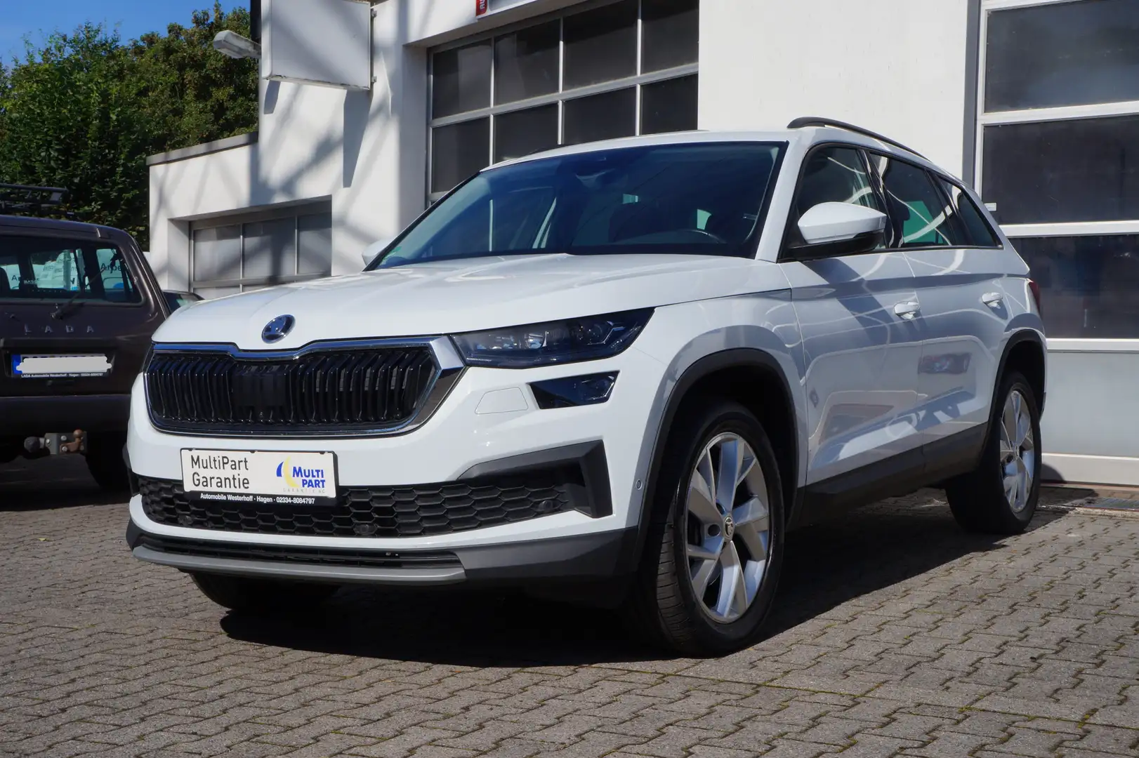 Skoda Kodiaq *360°KAMERA*DSG*VIRTUAL COCKP.*SHZ V+H* Blanc - 2