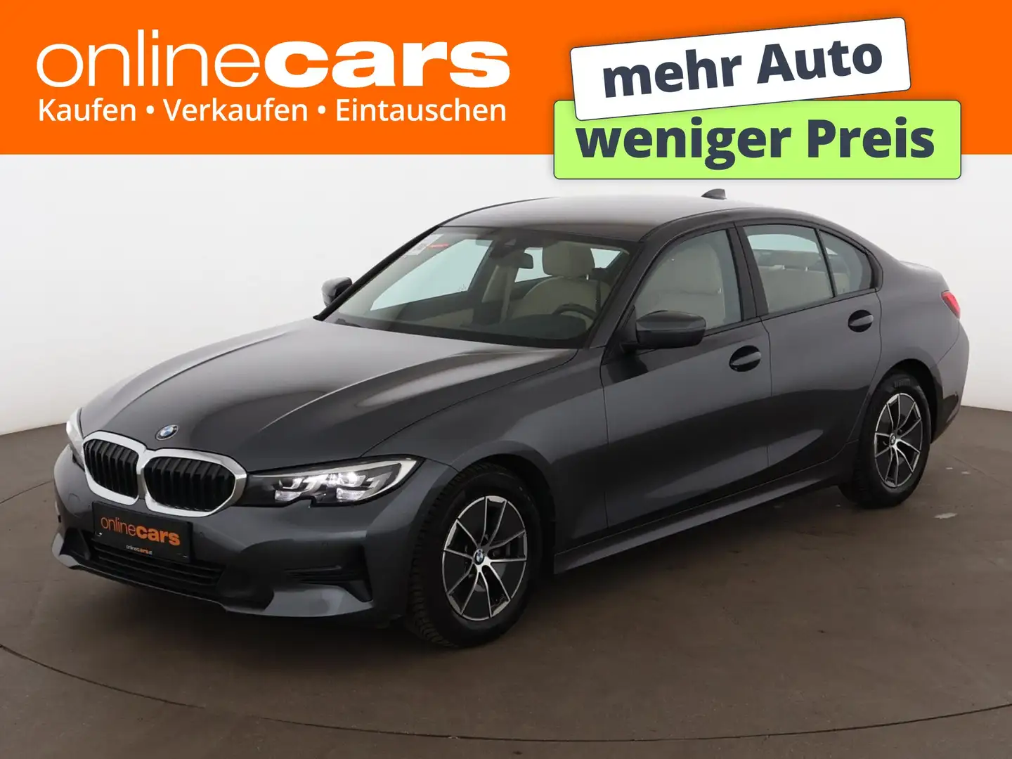 BMW 318 d Limousine Advantage Aut LED DIGITAL-TACHO Grau - 1