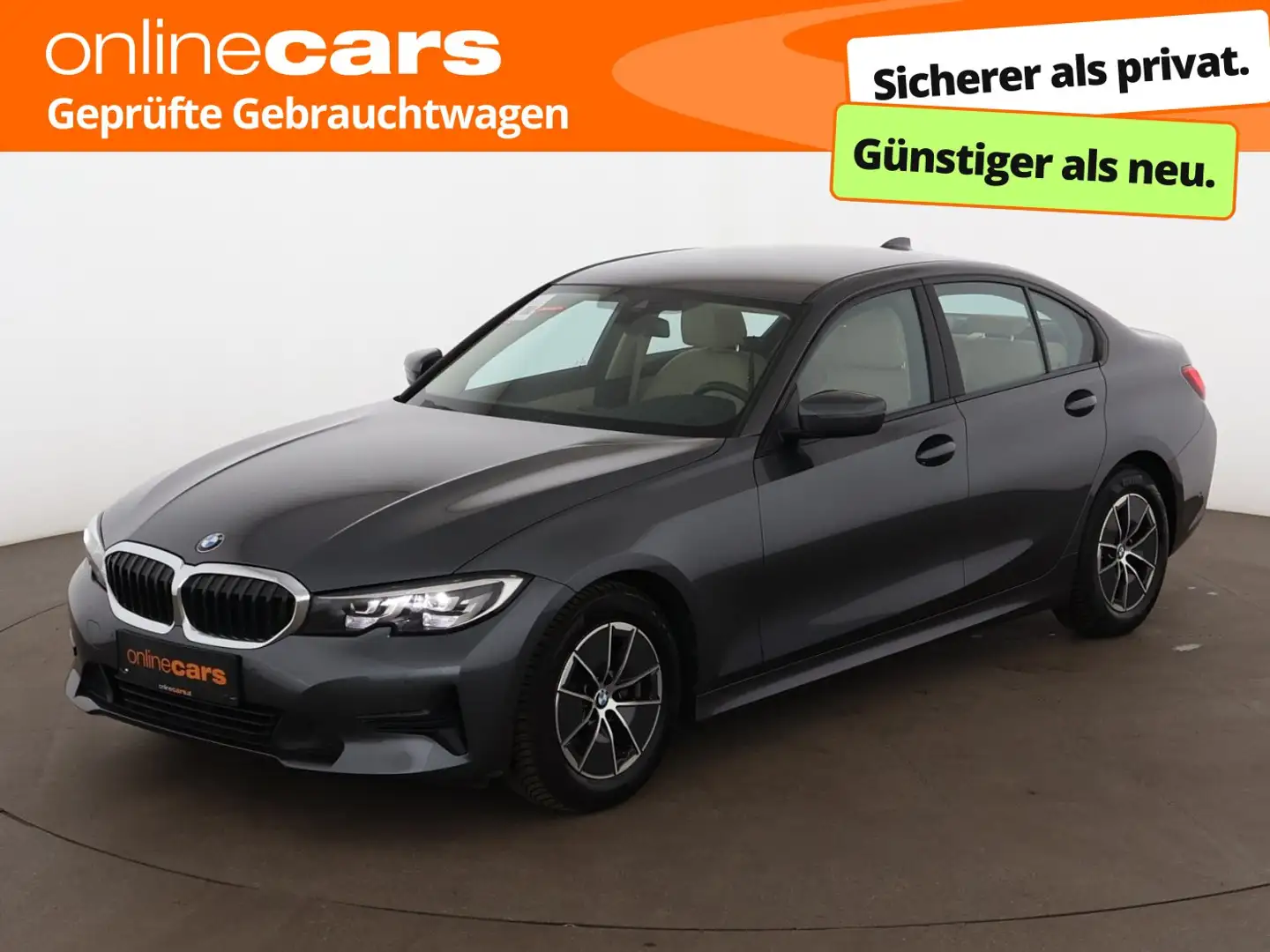 BMW 318 d Limousine Advantage Aut LED DIGITAL-TACHO Grau - 1