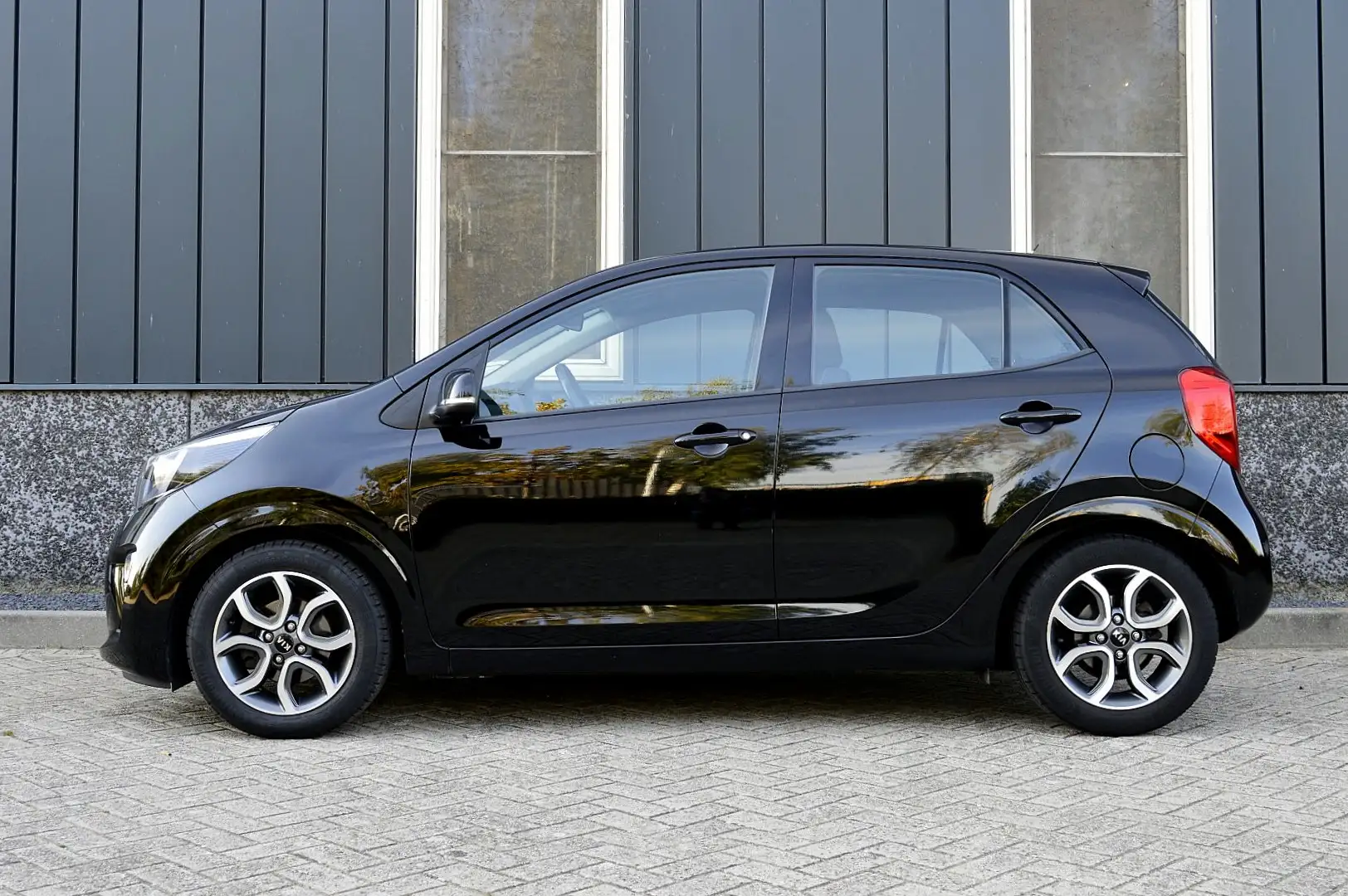 Kia Picanto 1.0 CVVT First Edition Rijklaarprijs-Garantie Navi Nero - 2