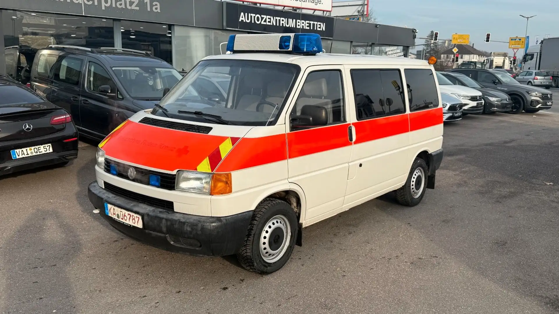 Volkswagen T4 Kombi T4 1.9 TDI Kombi*9-Sitzer*Rostfrei* Weiß - 1