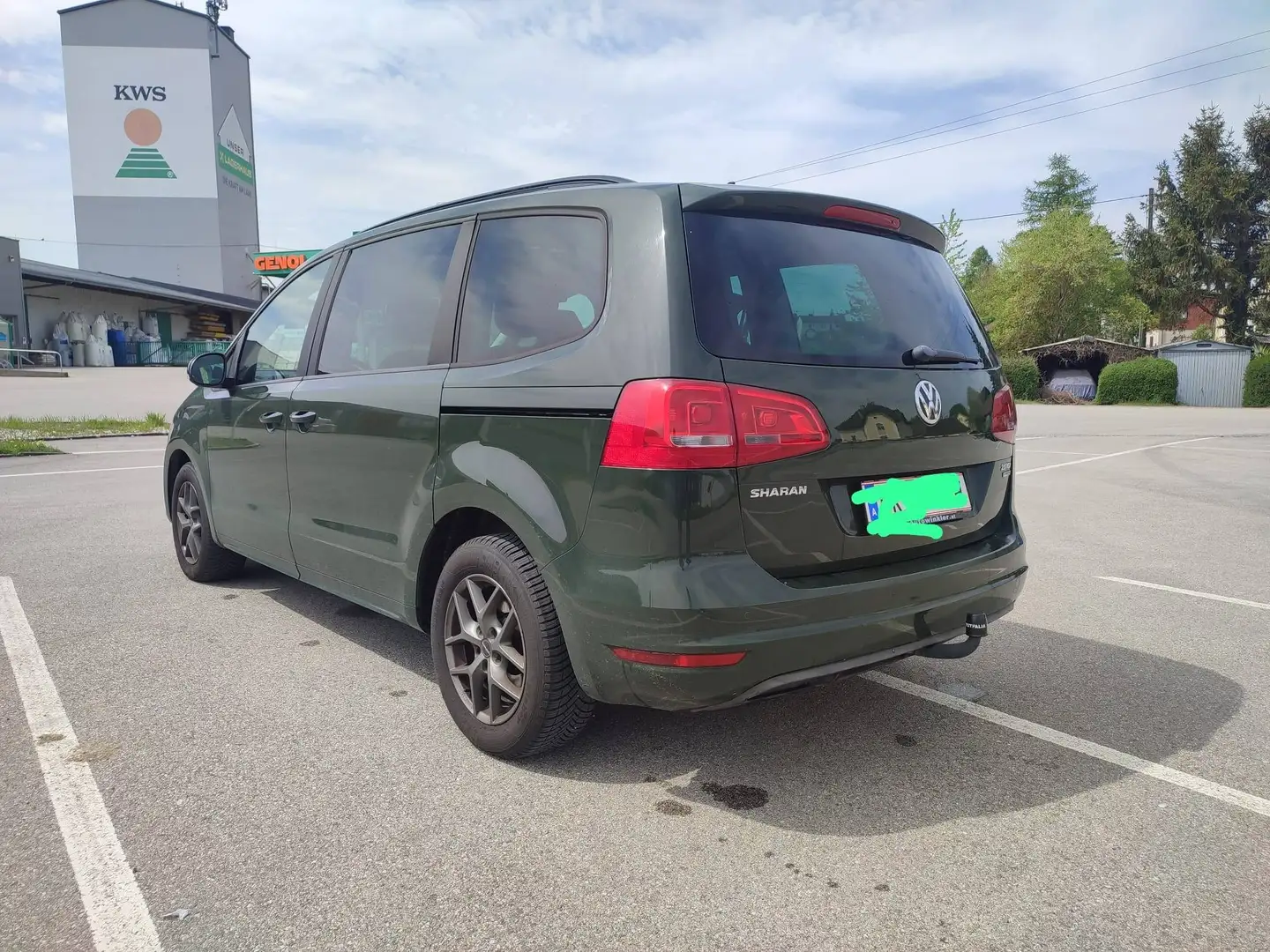 Volkswagen Sharan Sharan Comfortline BMT 2,0 TDI Comfortline Grün - 2