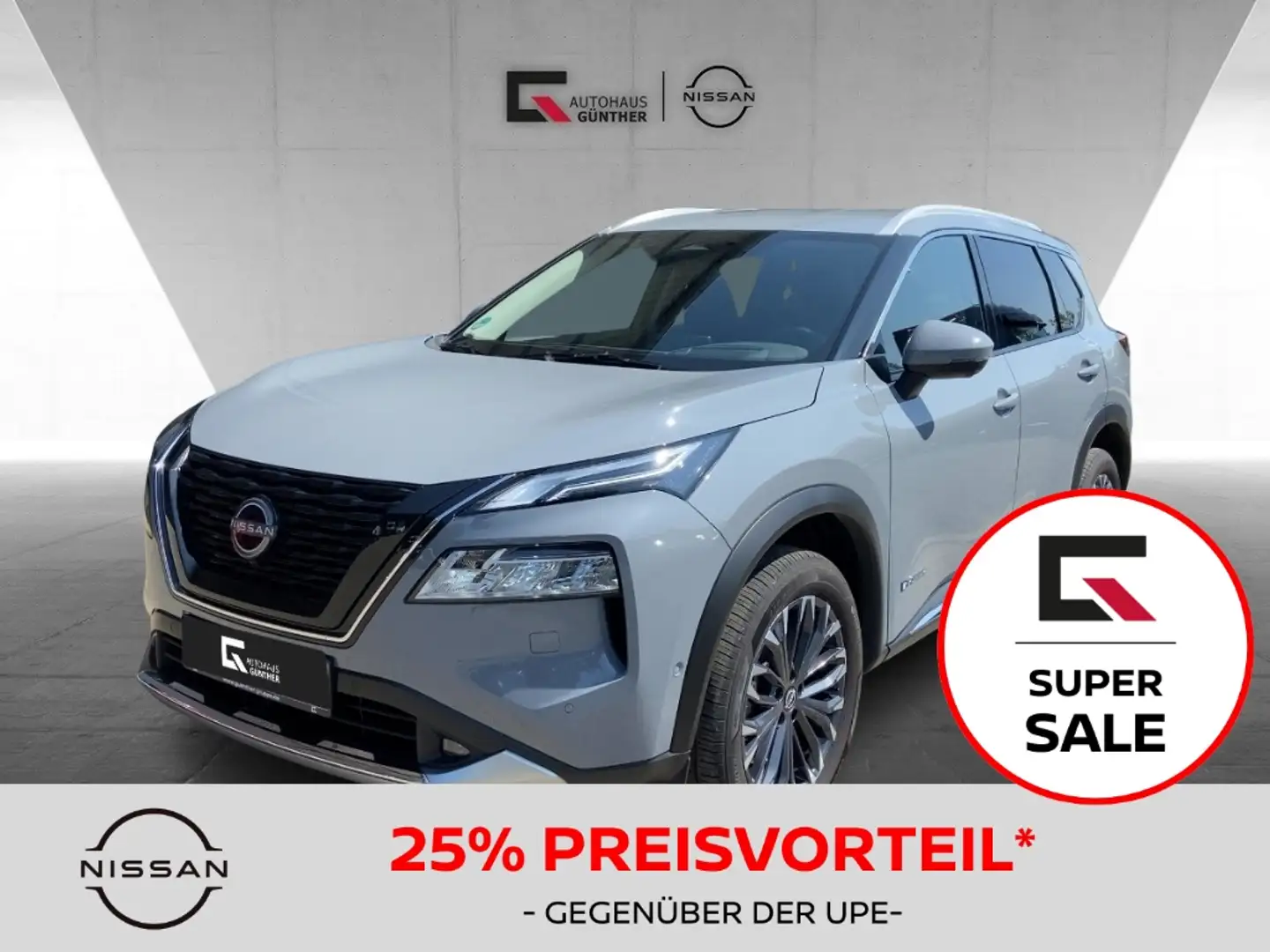 Nissan X-Trail TEKNA Automatik  Winter/LED/Navi/ePower Gri - 1