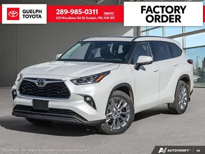 White 2026 Toyota Highlander SUV / Crossover All-Wheel Drive Automatic