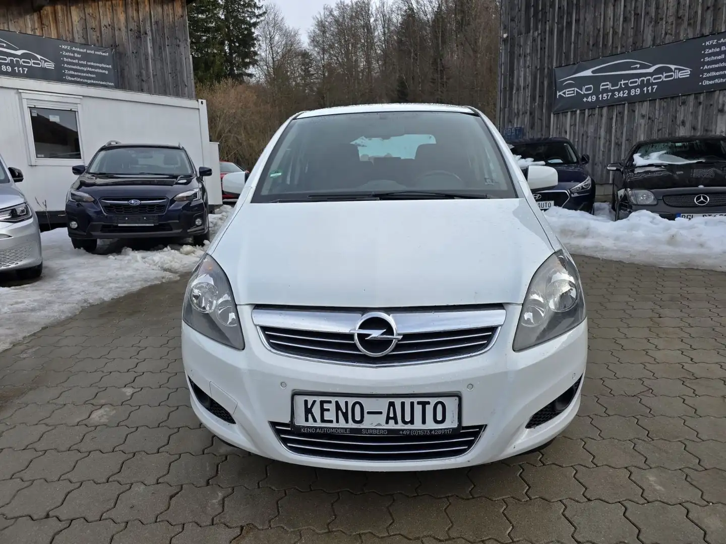 Opel Zafira B Design Edition Weiß - 2