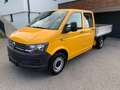 Volkswagen T6 Transporter 4Motion Doka-Pritsche,TEMPOMAT,STANDHEITZUNG Gelb - thumbnail 1