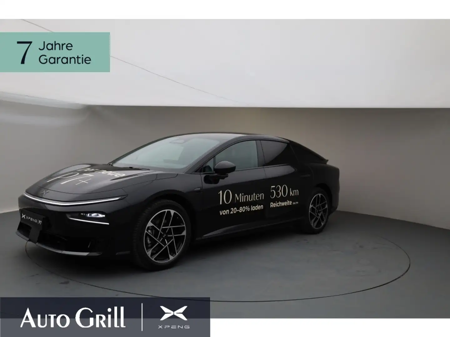Xpeng P7 + RWD Long Range CarPlay Massage 360Kam Pano Blau - 1