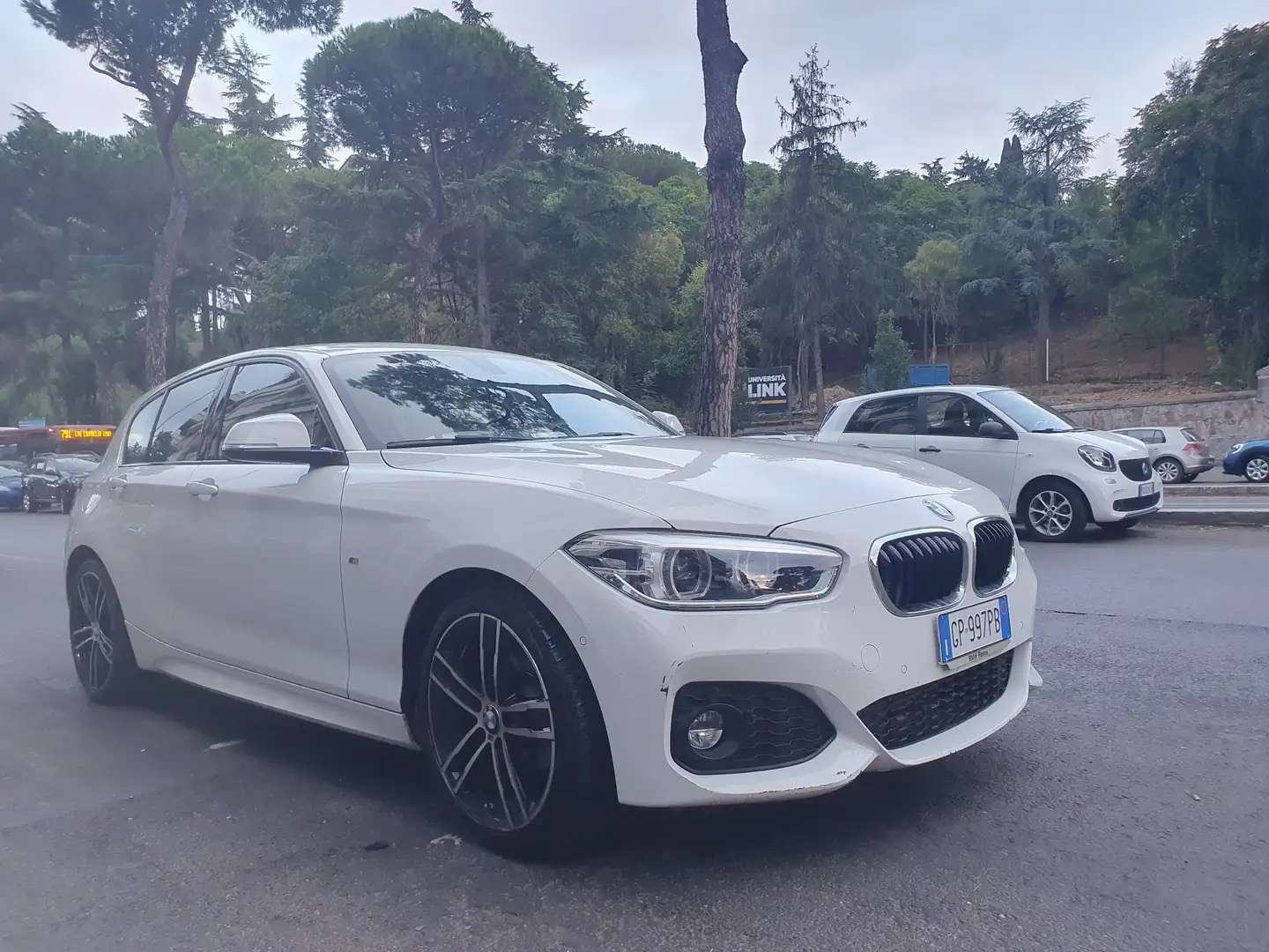 BMW 116 116d Msport 5p auto Bianco - 2