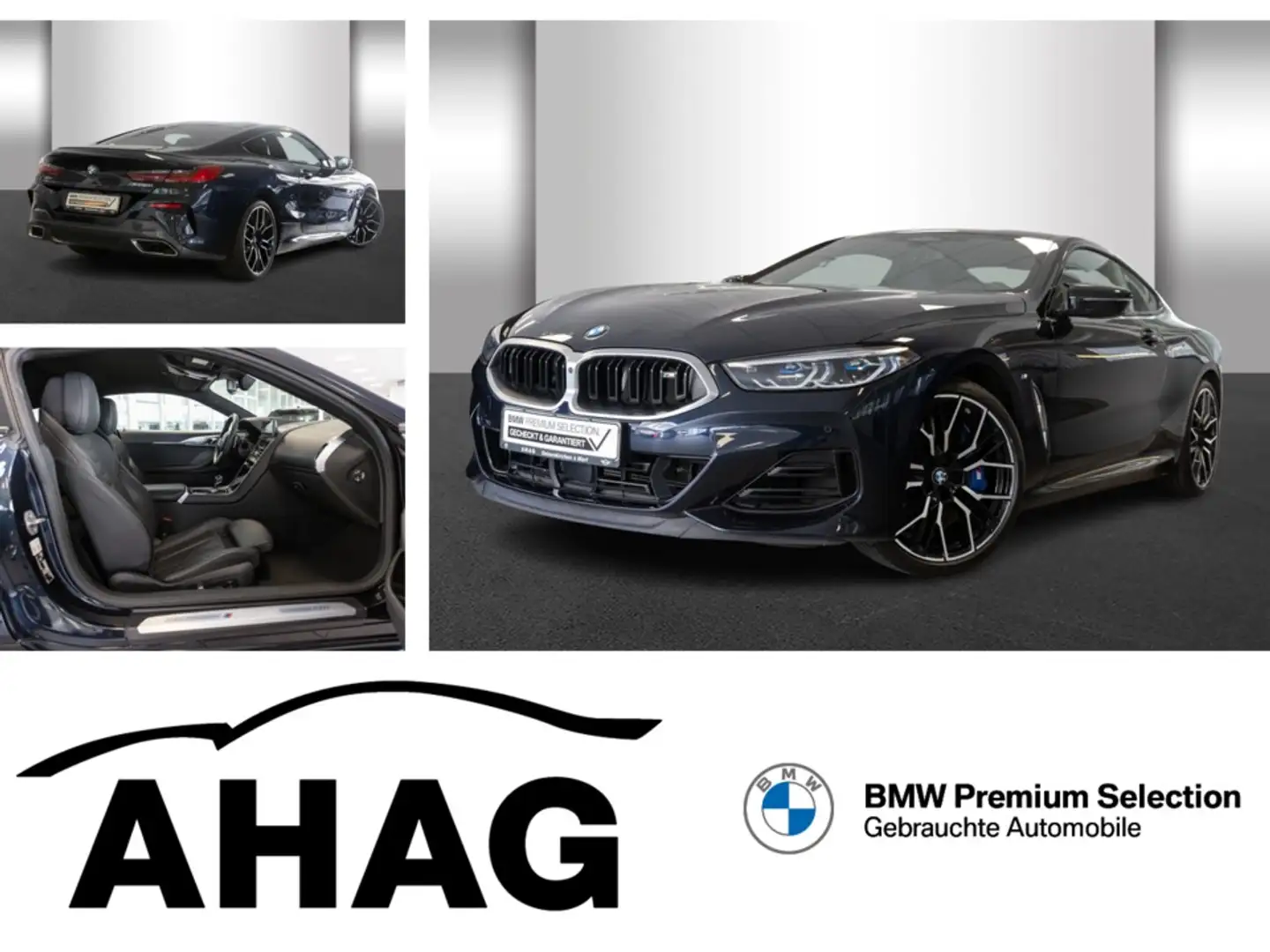 BMW M850 i xDrive Coupe Innovationsp. Komfortzugang Чорний - 1