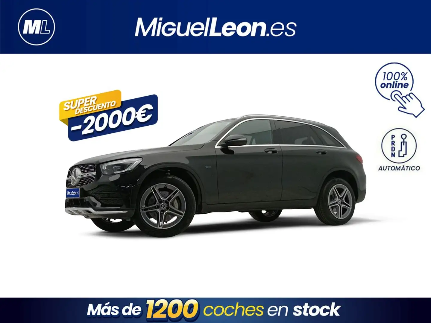 Mercedes-Benz GLC 220 d 4MATIC Negro - 1