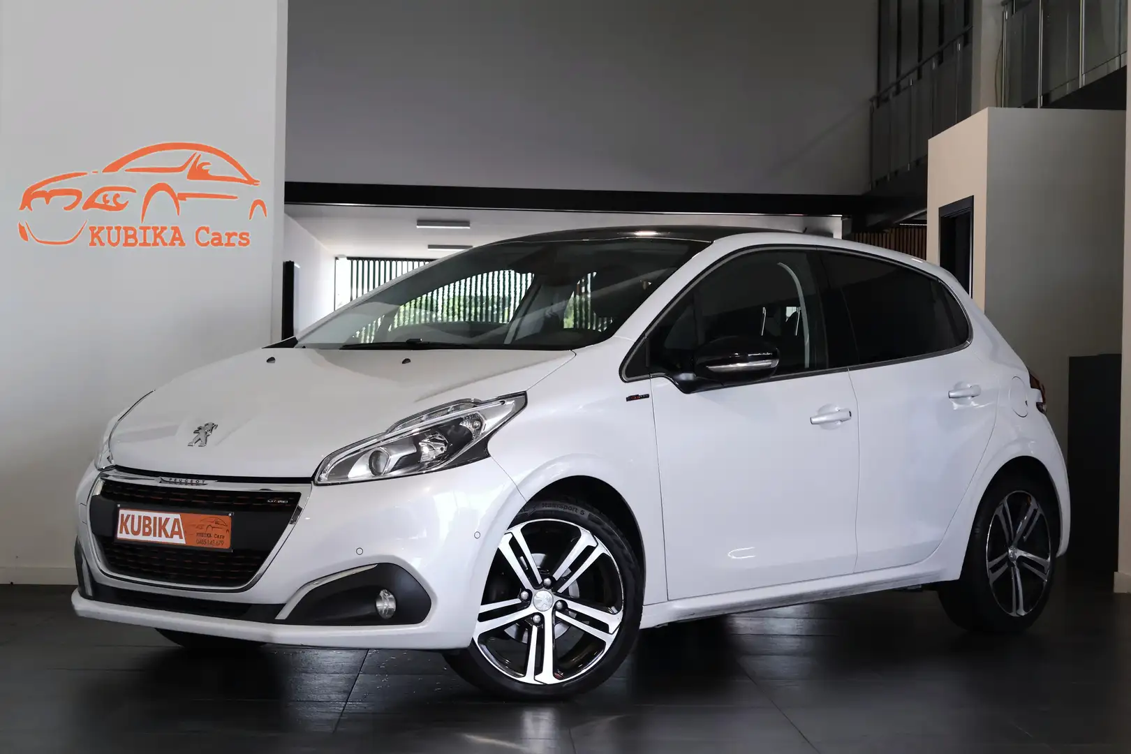 Peugeot 208 1.2 PureTech GT-LINE Navi Airco Automaat Garantie* Wit - 1