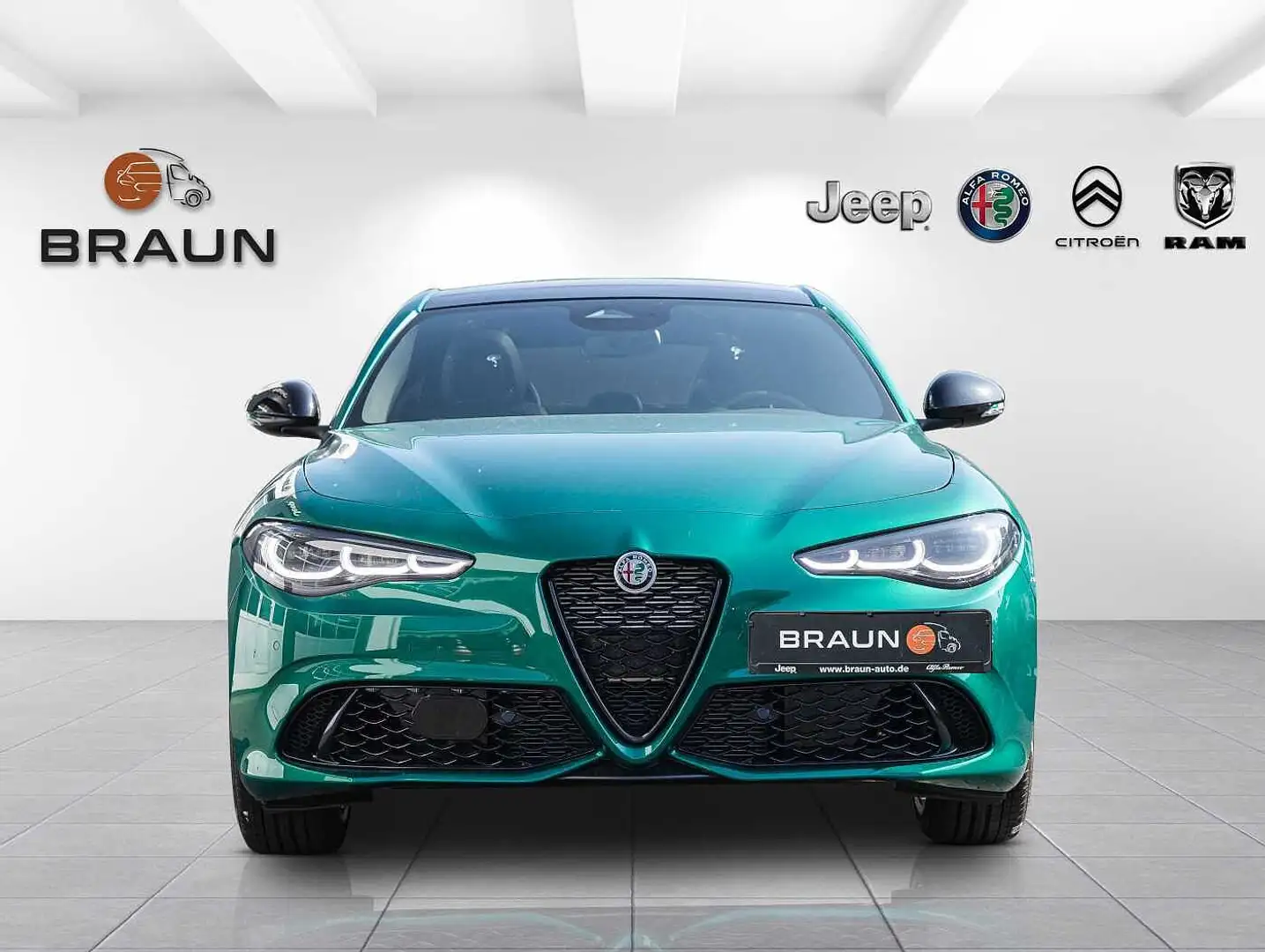 Alfa Romeo Giulia 2.0 16V AT8-Q4 INTENSA Verde - 2
