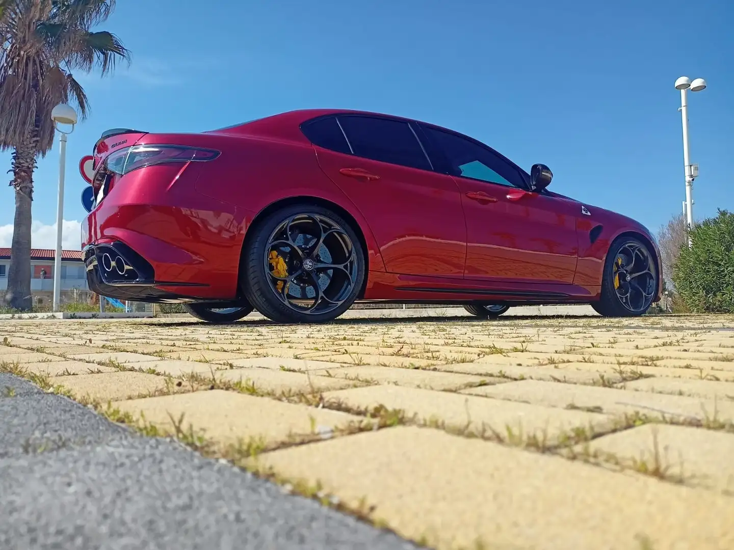 Alfa Romeo Giulia 2.9 t V6 Quadrifoglio 510cv auto Rosso - 2