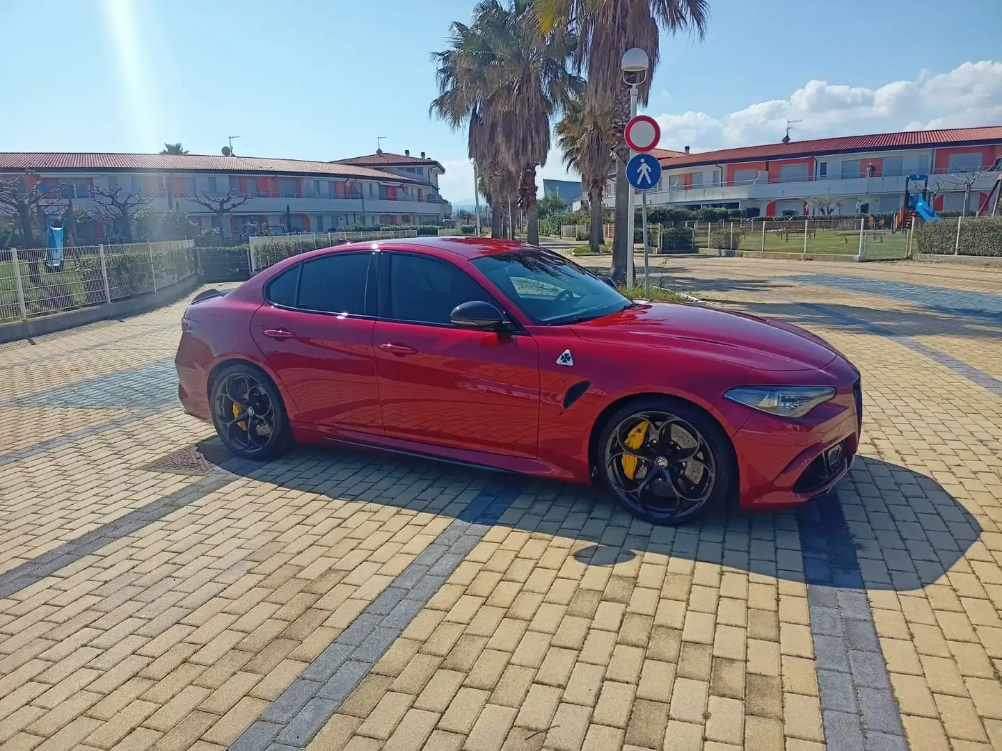 Alfa Romeo Giulia 2.9 t V6 Quadrifoglio 510cv auto Rosso - 1