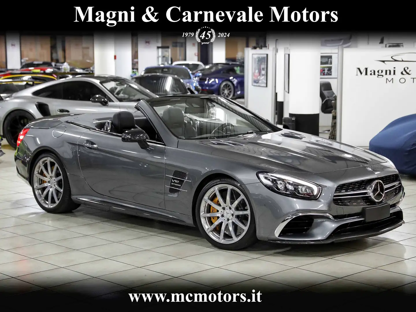 Mercedes-Benz SL 65 AMG PANORAMA ROOF|CARBO|FULL CARBON PACK|1 OWNER Gri - 1