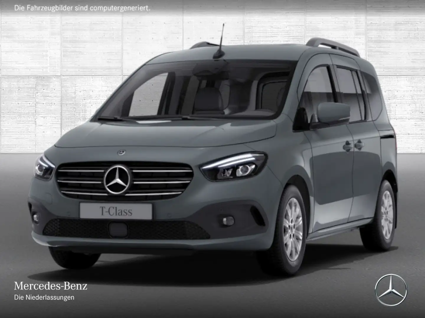 Mercedes-Benz T-Class T 180 d EDITION+PROGRESSIVE+Klimaautom+Navi+PTS Grau - 2