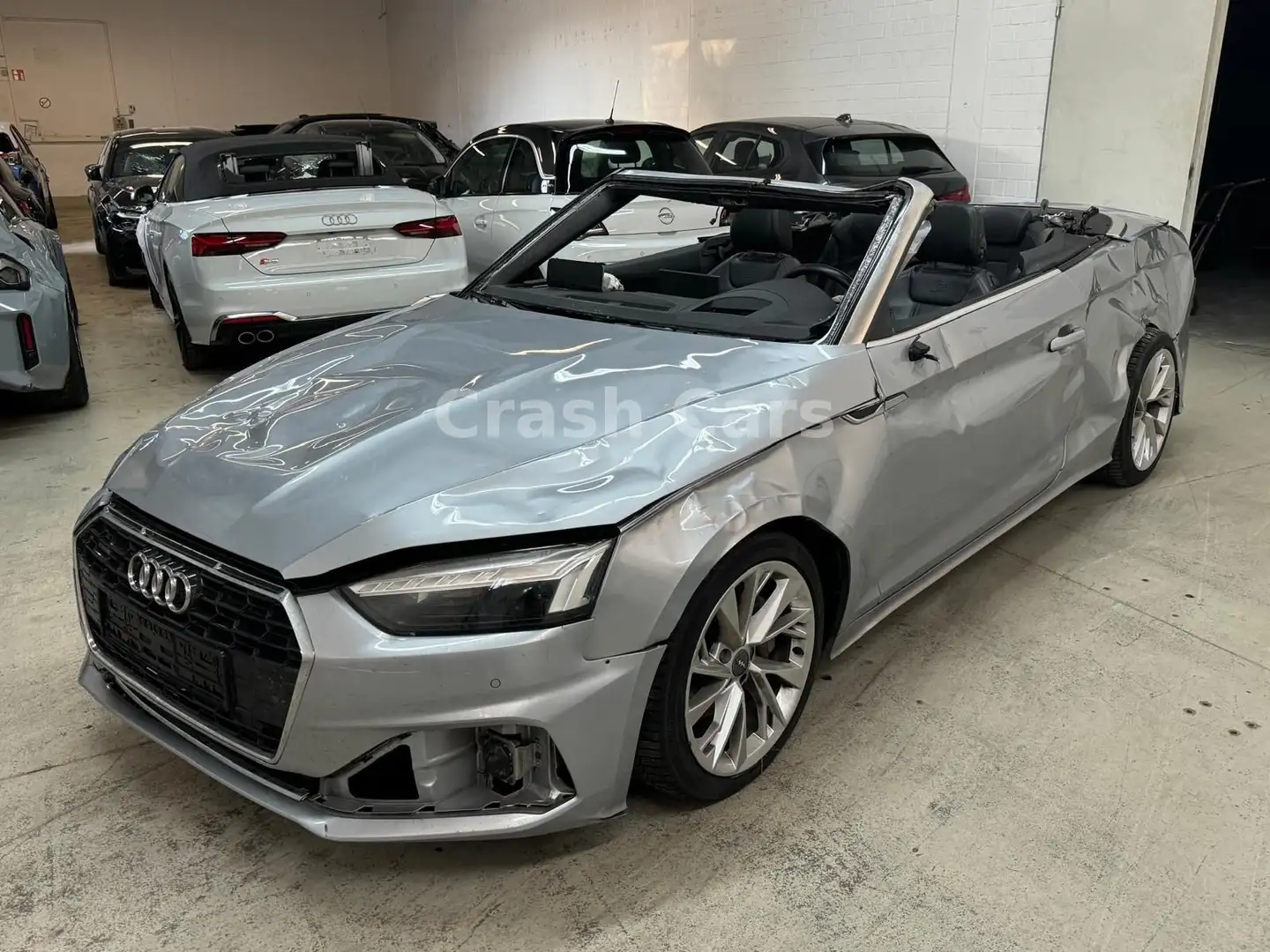 Audi A5 Cabriolet 40 TDI quattro S-Line*ACC*Head-Up* Argent - 1