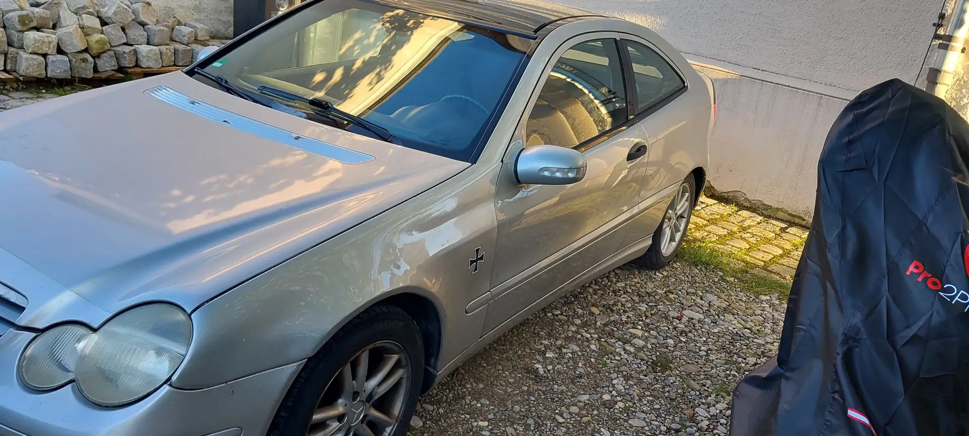 Mercedes-Benz C 180 C 180 Kompressor Sportcoupe Silber - 2
