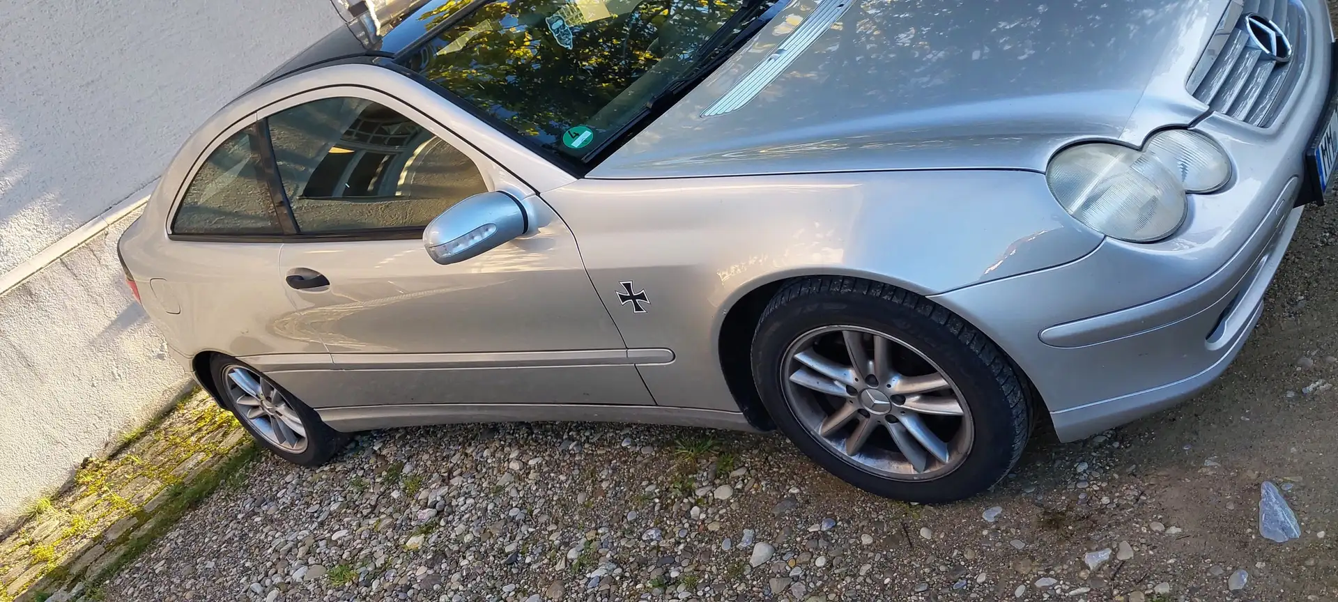 Mercedes-Benz C 180 C 180 Kompressor Sportcoupe Silber - 1