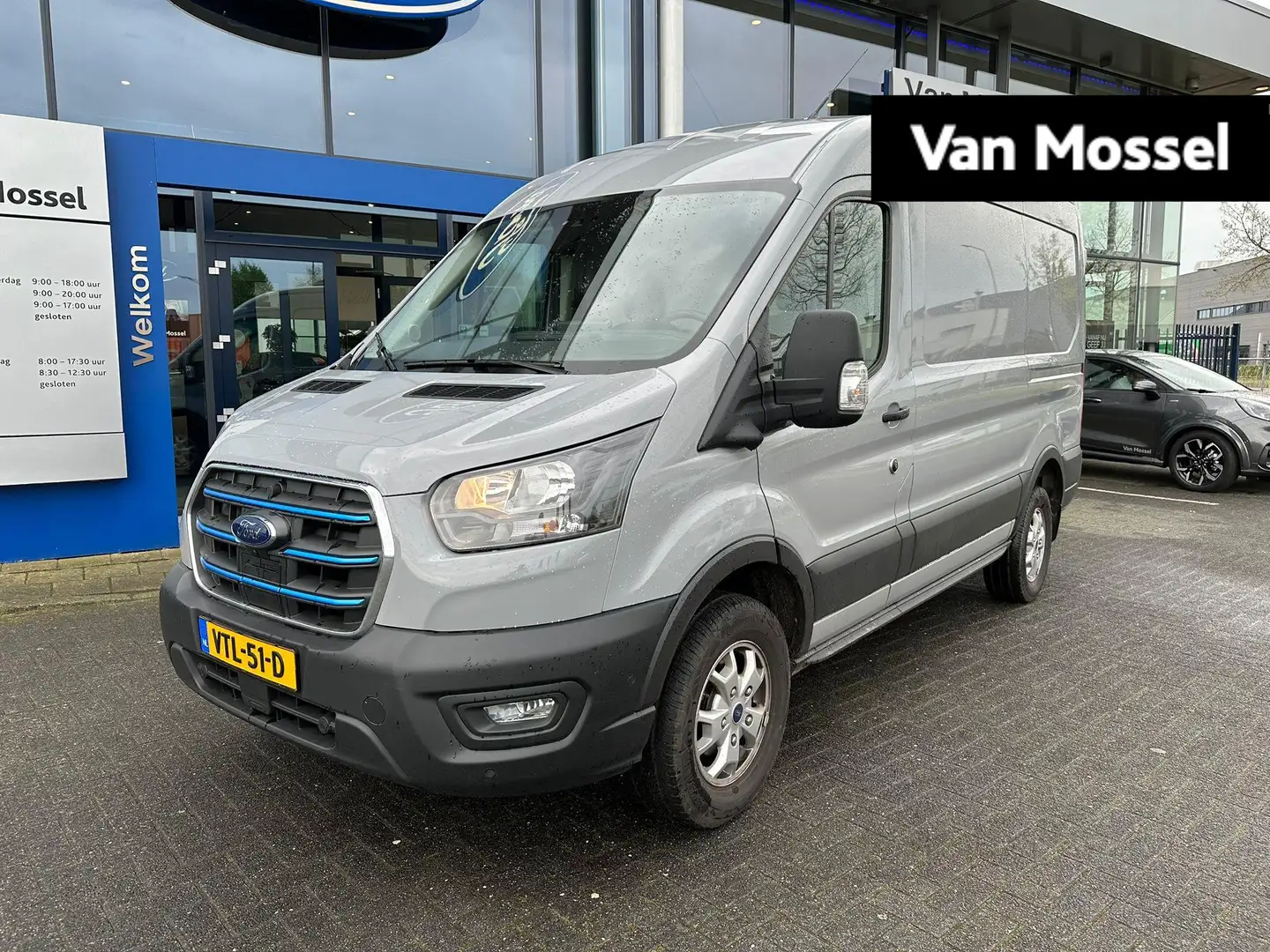 Ford E-Transit 350 L2H2 Trend 68 kWh | Adaptive Cruise Controle | Gris - 1