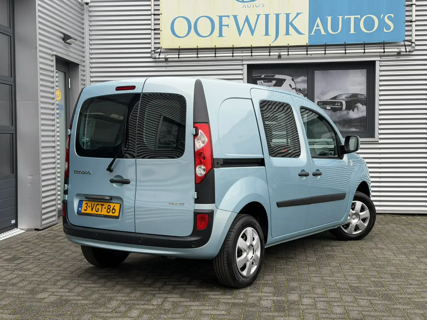 Renault Kangoo Express 1.6-16V Tech Line Automaat Rolstoel lift 1 Bleu - 2