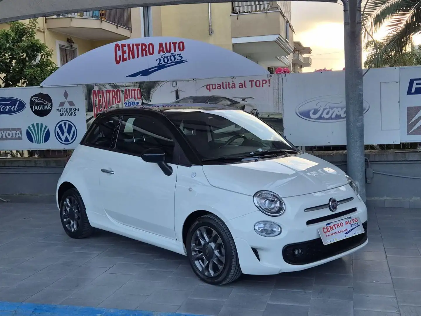 Fiat 500 1.0 Hybrid Hey Google Bianco - 1