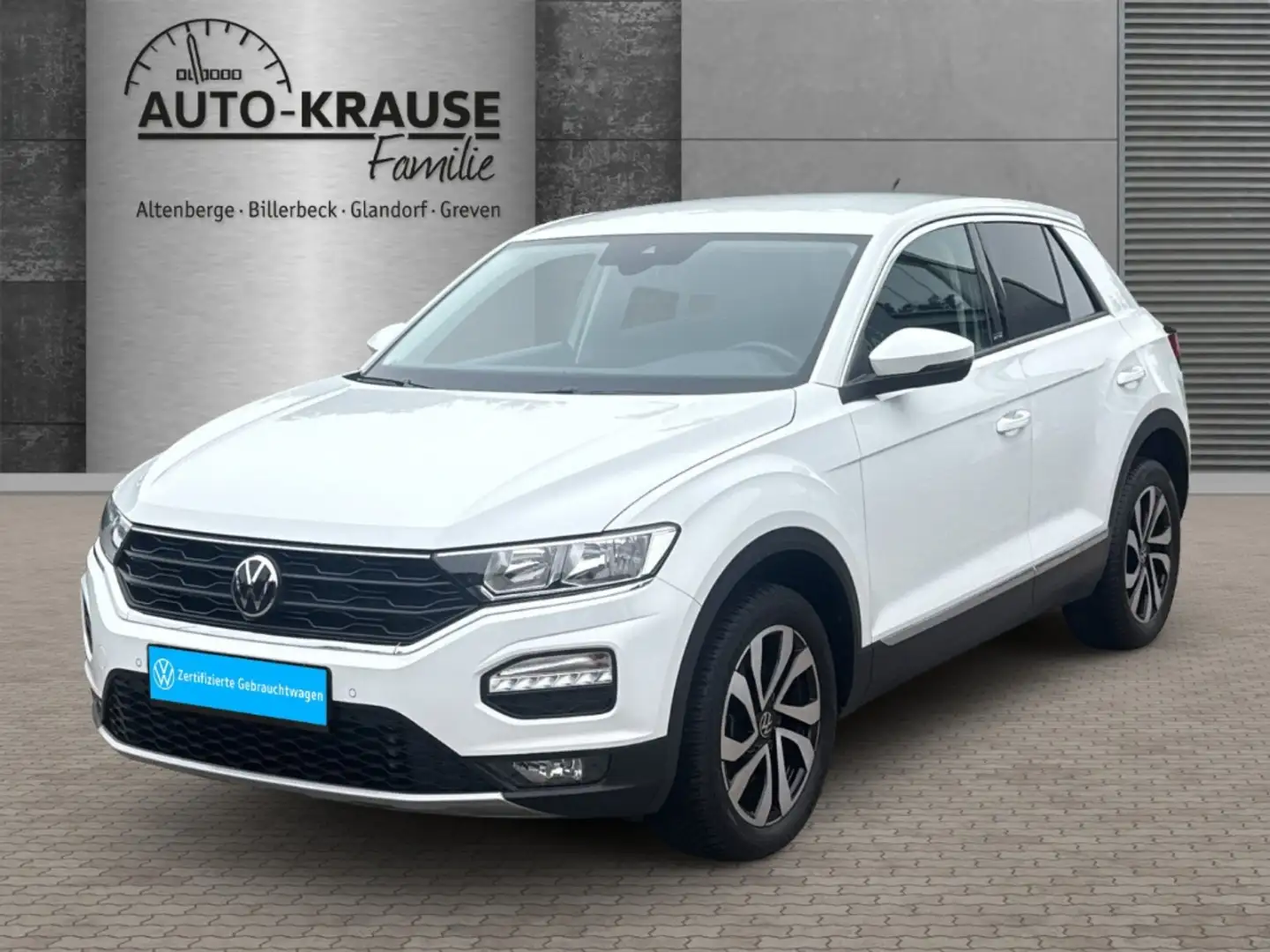 Volkswagen T-Roc 2.0 TDI Active Navi Dyn. Kurvenlicht Apple CarPlay Blanco - 1