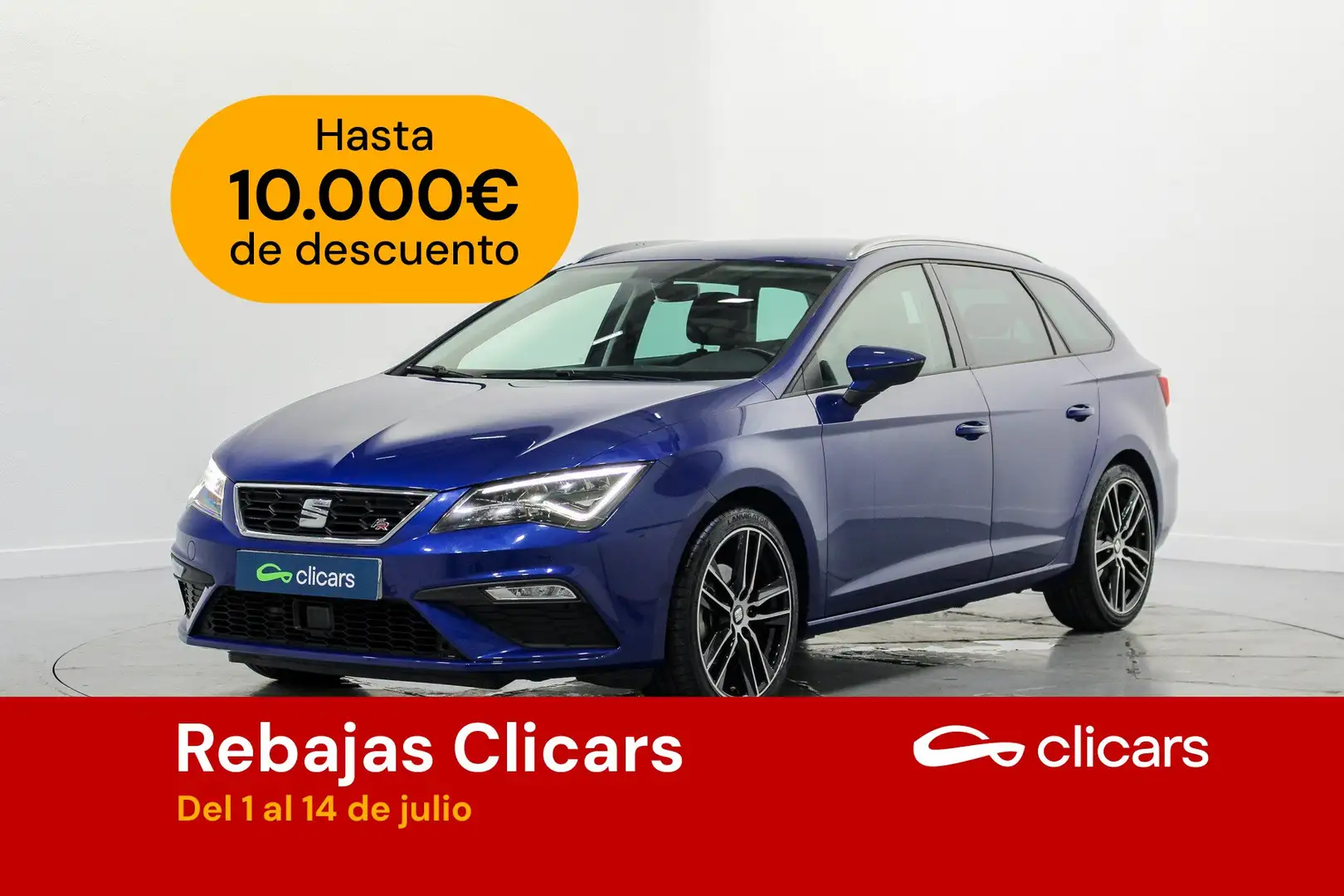 SEAT Leon ST 1.5 EcoTSI S&S FR DSG7 150 Azul - 1