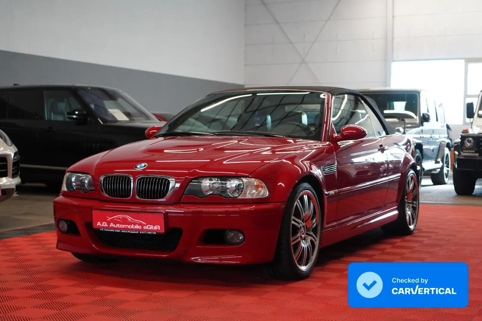 BMW M3 Cabrio E46*1.Hand*Unfallfrei*Scheckheft* Rot - 1