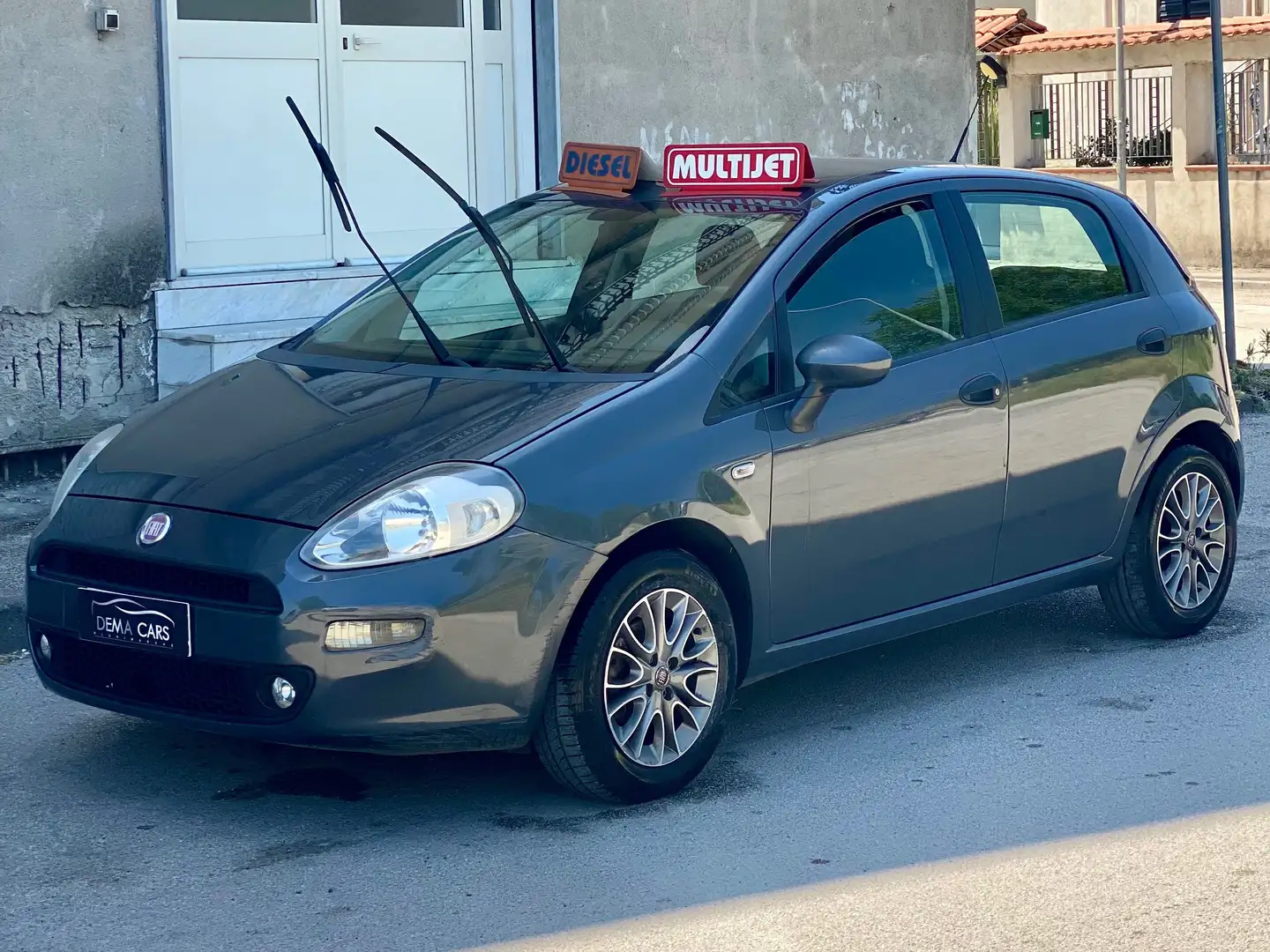 Fiat Punto Punto 5p 1.3 mjt 14 Grigio - 1