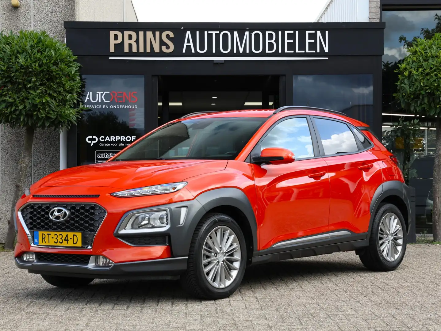 Hyundai KONA 1.0T Fashion Carplay|Camera|Half Leder Orange - 1