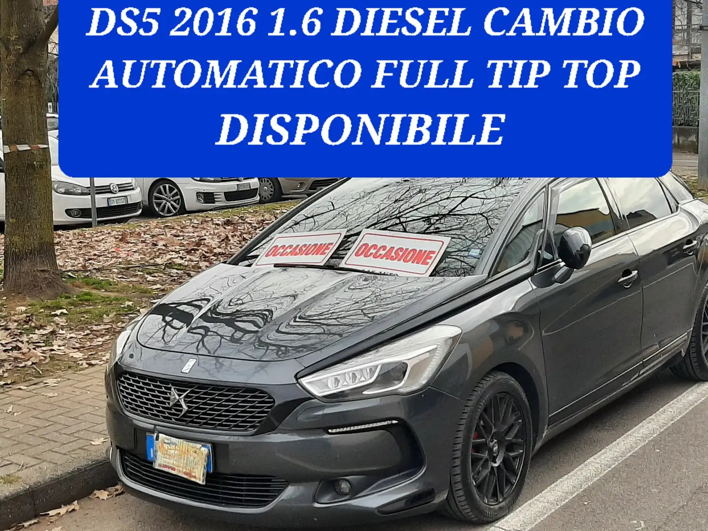 DS Automobiles DS 5 DS5 1.6 bluehdi Business s CAMBIO AUTOMATICO Grey - 1