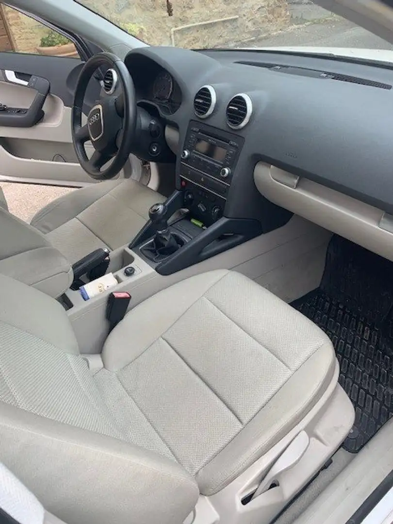 Audi A3 A3 Sportback 1.6 tdi 90cv Bianco - 1