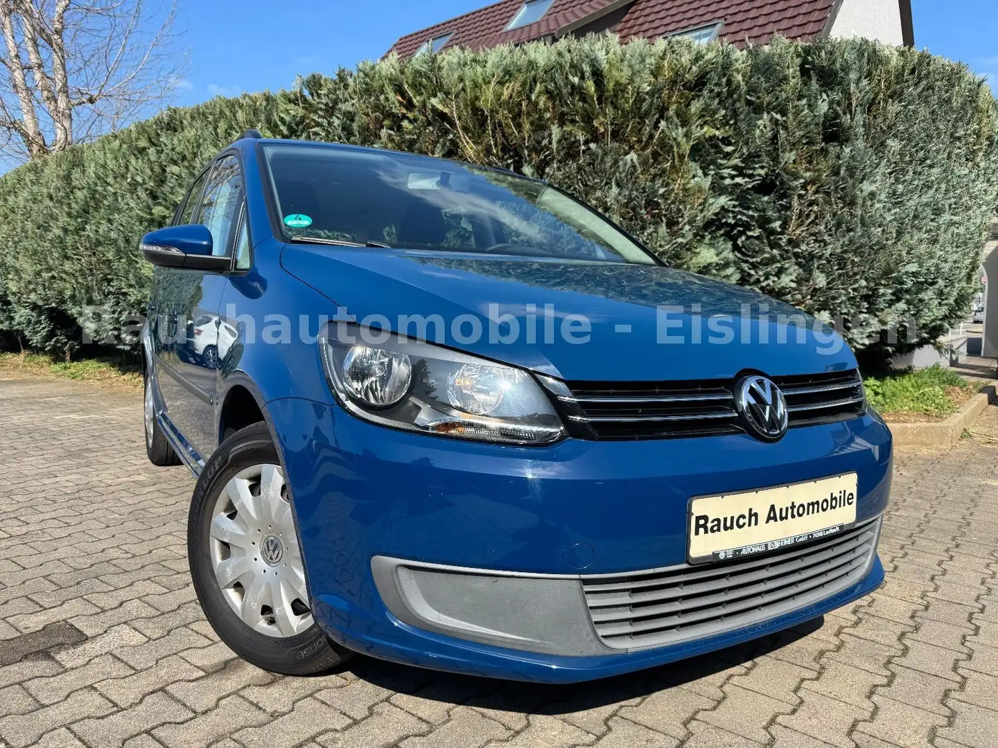 Volkswagen Touran Trendline,1.Hand.Klima,Tempoma,8x Bereift Blau - 1