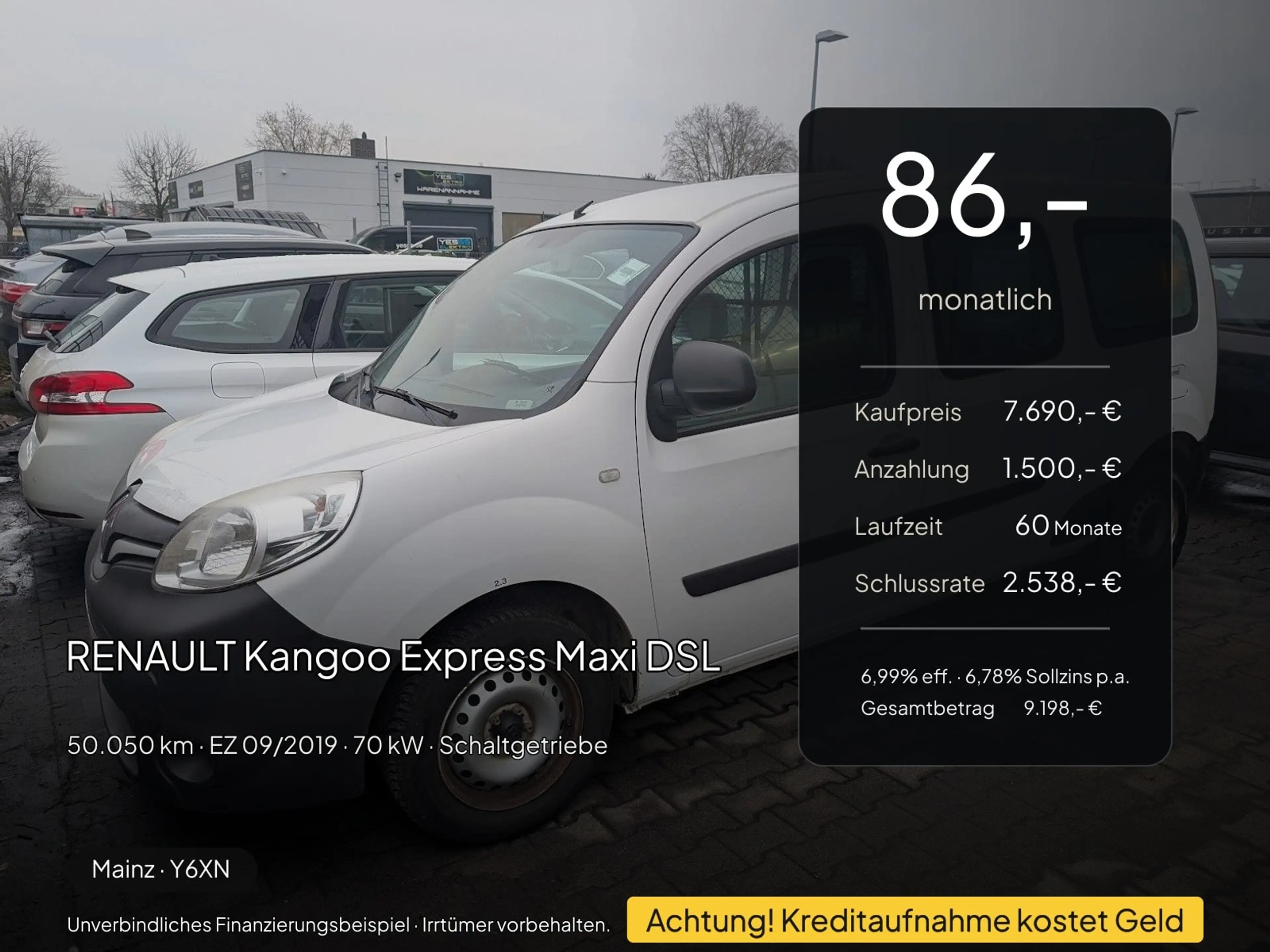 Renault Kangoo Kangoo Express Maxi DSL — photo 2