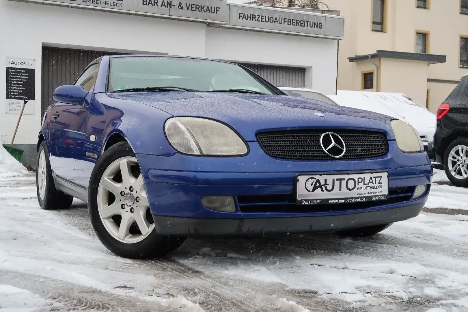 Mercedes-Benz SLK 230 KOMPRESSOR *2.HAND *LEDER *KLIMA Blau - 2