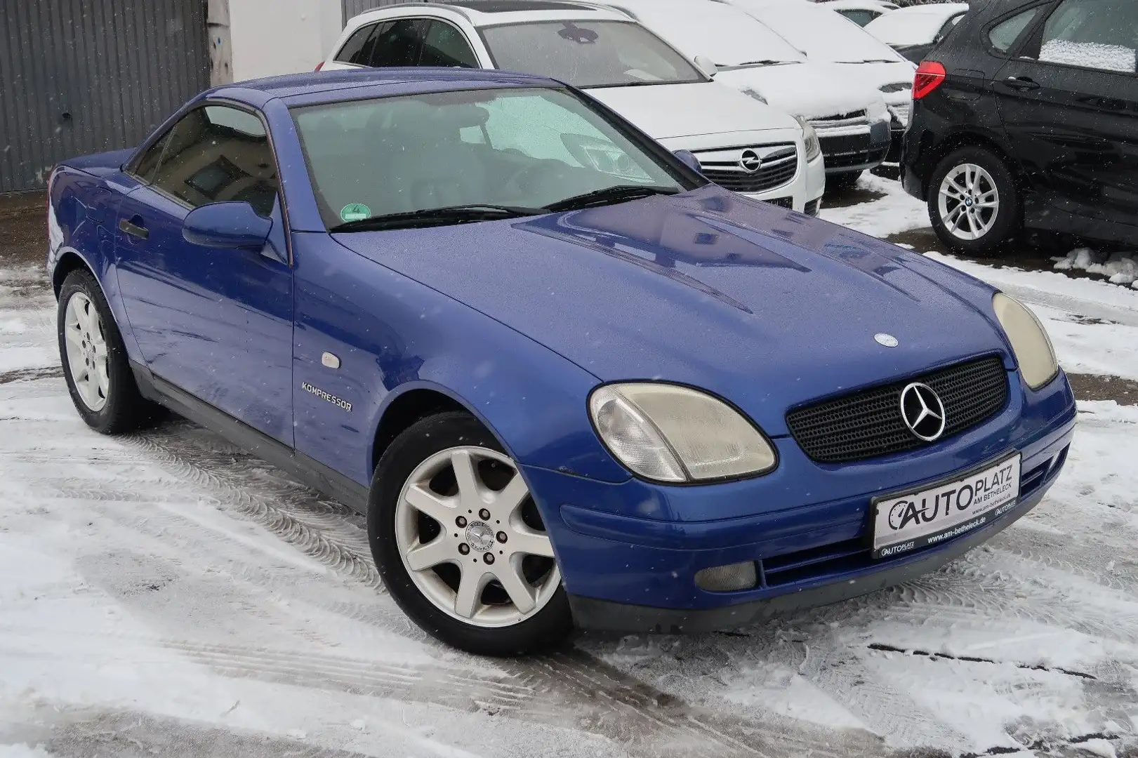 Mercedes-Benz SLK 230 KOMPRESSOR *2.HAND *LEDER *KLIMA Blau - 1