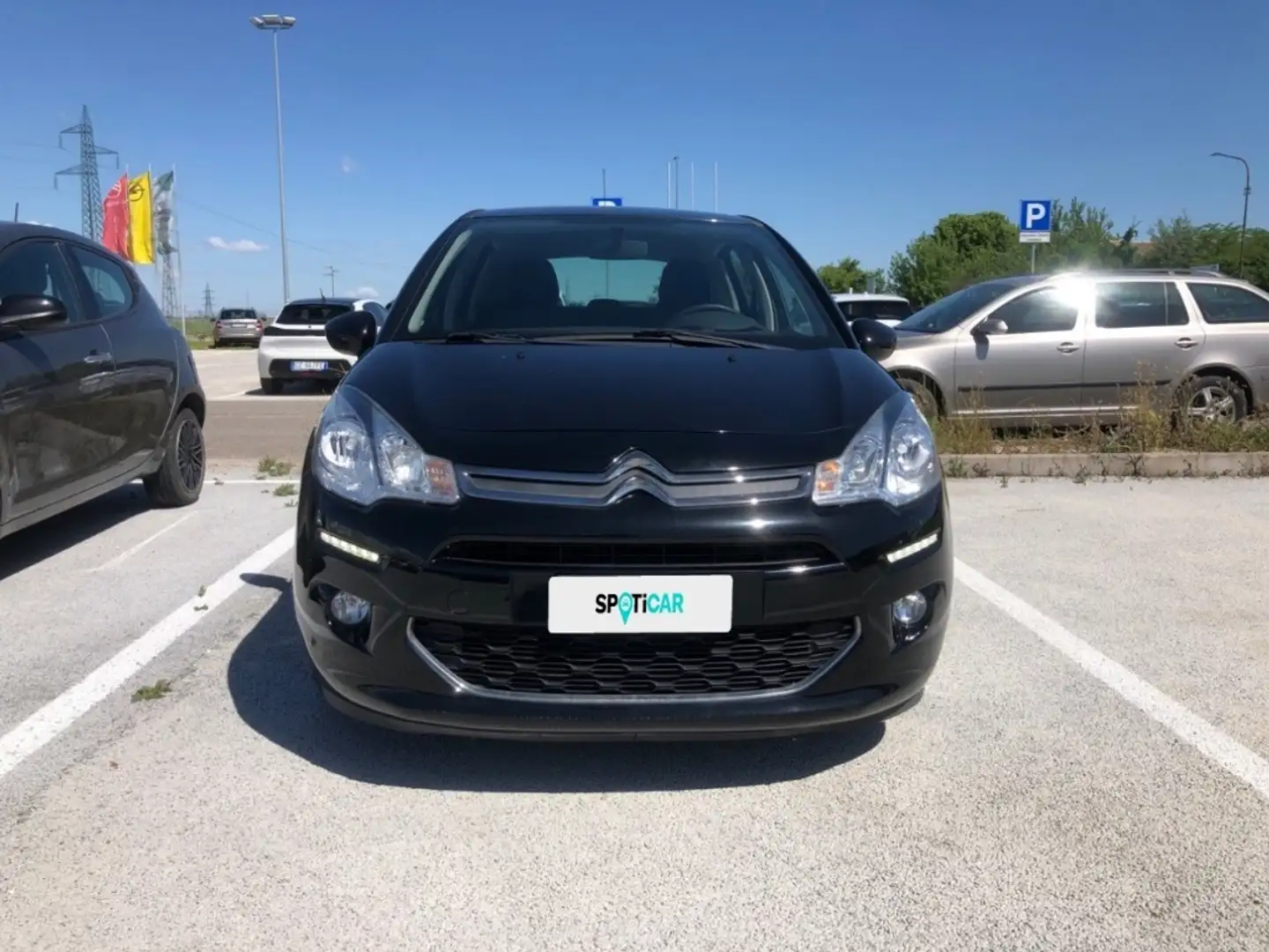Citroen C3 2ª serie - C3 PureTech 82 Seduction Czarny - 2