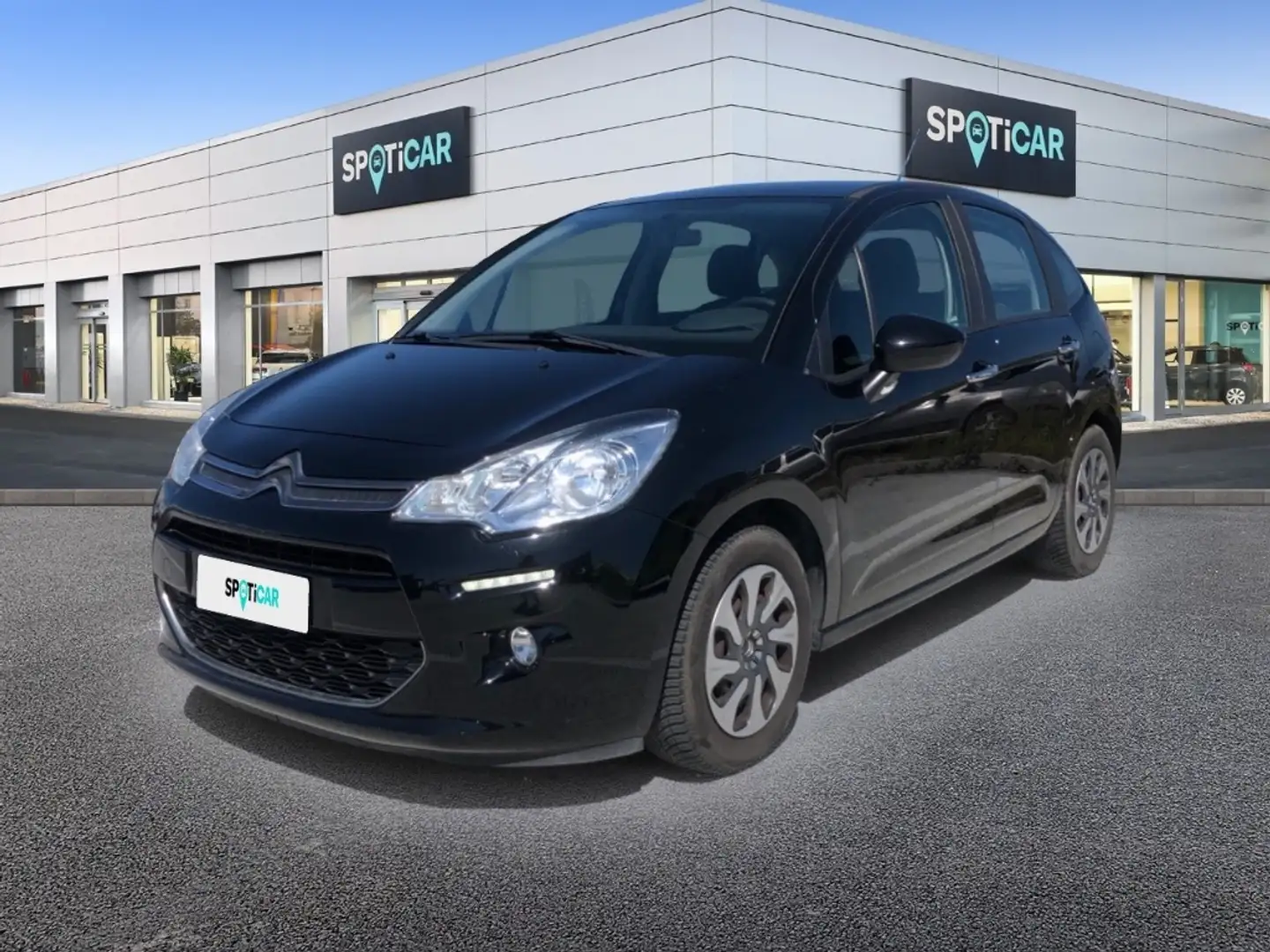 Citroen C3 2ª serie - C3 PureTech 82 Seduction Zwart - 1